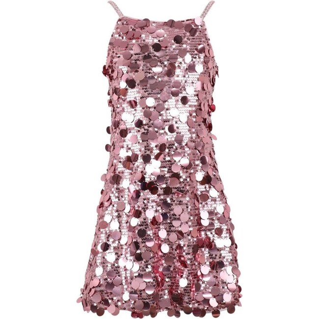 Rose Stardust Paillette Dress