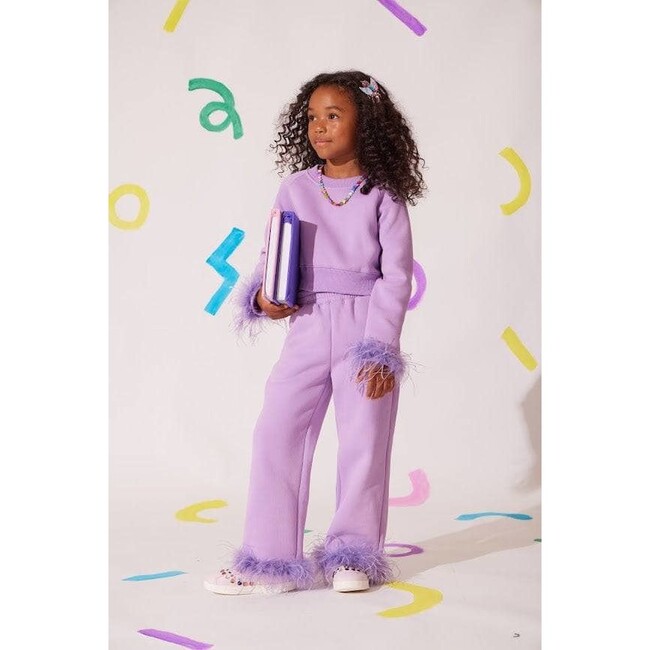 Lavender Feather Athletic Set - Mixed Apparel Set - 6