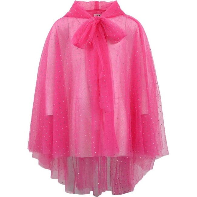 Hot Pink Crystal Cape