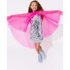 Hot Pink Crystal Cape - Costume Accessories - 4