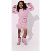 Pink Feather Sweat Suit - Mixed Apparel Set - 2