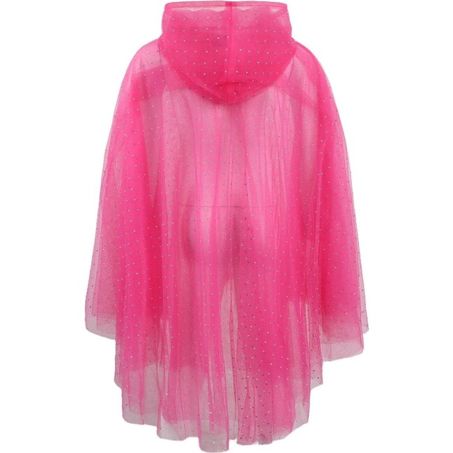 Hot Pink Crystal Cape - Costume Accessories - 5