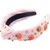 Happy Fall Headband, Pink - Headbands - 6