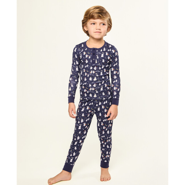 Snug Fit Pima Pajama Set, Spooky Slumber - Pajamas - 2