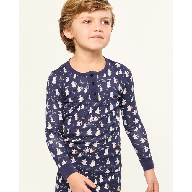 Snug Fit Pima Pajama Set, Spooky Slumber - Pajamas - 3