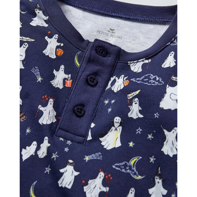 Snug Fit Pima Pajama Set, Spooky Slumber - Pajamas - 6