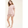 Women's Pima Cotton Short Set, Pumpkin Patch - Pajamas - 5