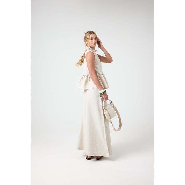 Sabi Linen Pants, Natural - Pants - 3