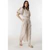 Culotte Linen Pants, Natural - Pants - 1 - thumbnail