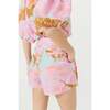 Frida Linen Shorts, Aquarela - Shorts - 2