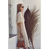 Bubble Linen Dress, Natural - Dresses - 4
