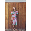 Bubble Linen Dress, Aquarela - Dresses - 2