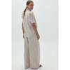 Athina Linen Shirt, Natural - Button Downs - 3