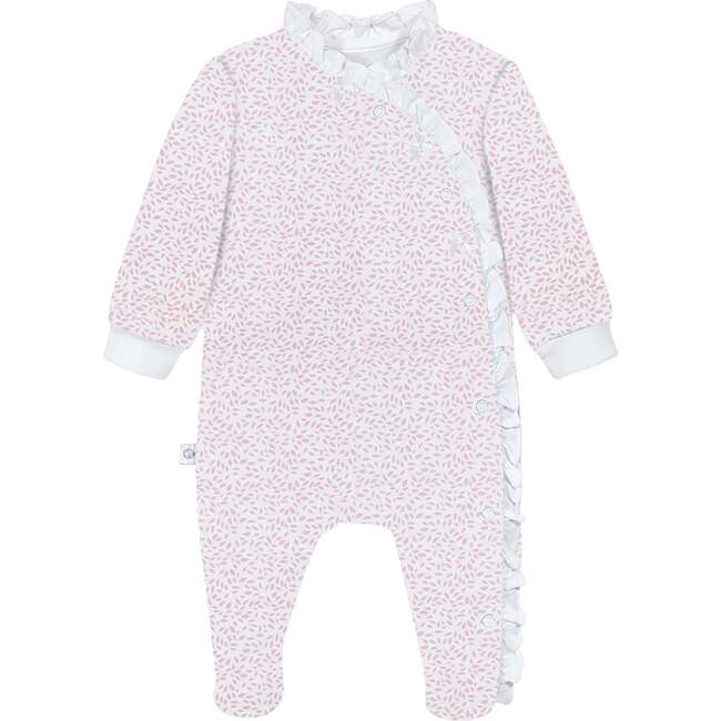 Pink Leaves Baby Pajama