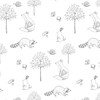 Gray Raccoon Baby Blanket - Blankets - 4