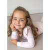 Pink Leaves Long Pajama Set - Pajamas - 4