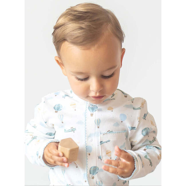 Little Airplanes Baby Pajama - Footie Pajamas - 3