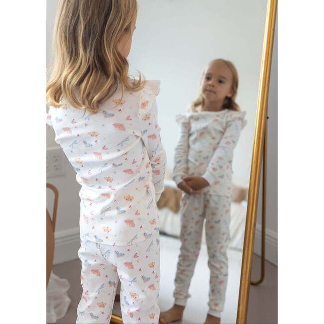 Butterflies Long Pajama Set - Pajamas - 2