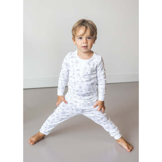 Gray Racoon Long Pajama Set - Pajamas - 3