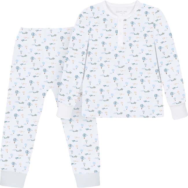 Little Airplanes Long Pajama Set