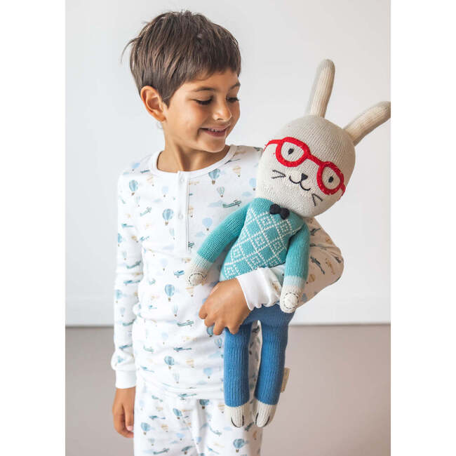 Little Airplanes Long Pajama Set - Pajamas - 2