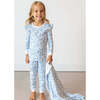 Floral Bunnies Long Pajama Set - Pajamas - 2