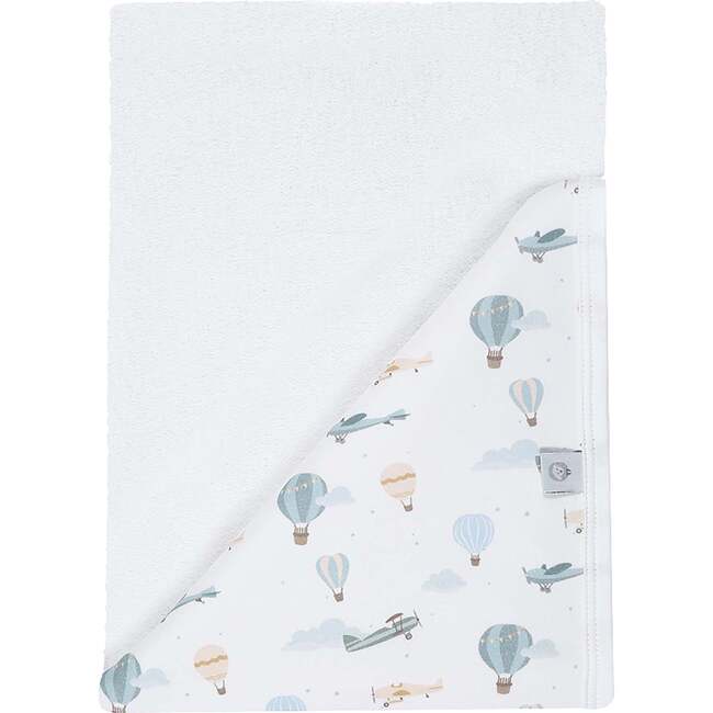 Little Airplanes Hooded Towel