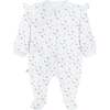 Butterflies Baby Pajama - Footie Pajamas - 1 - thumbnail