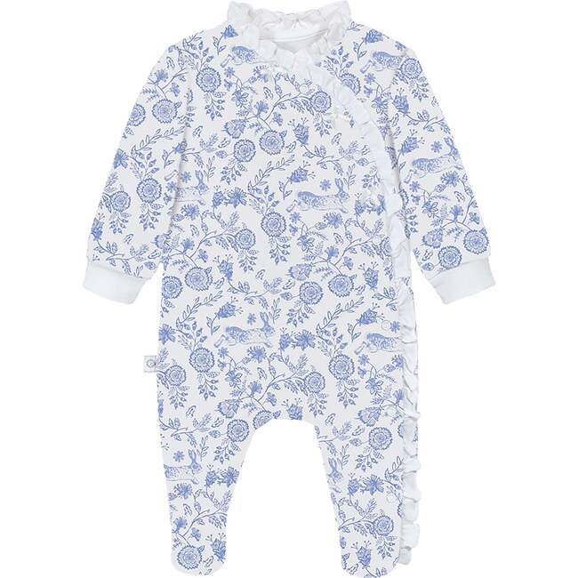 Floral Bunnies Baby Pajama