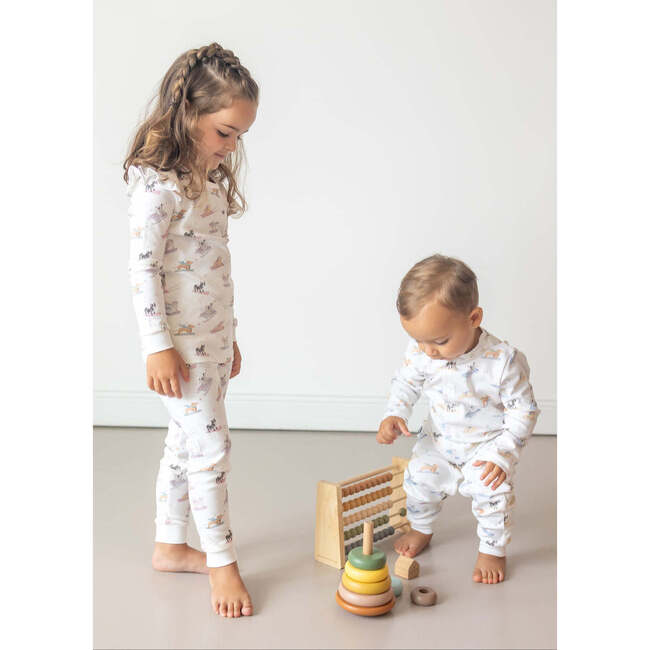 Ski Pups Boy Baby Pajama - Footie Pajamas - 2
