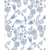 Floral Bunnies Baby Pajama - Footie Pajamas - 3