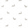 Little Gray Rabbits Baby Pajama - Footie Pajamas - 2