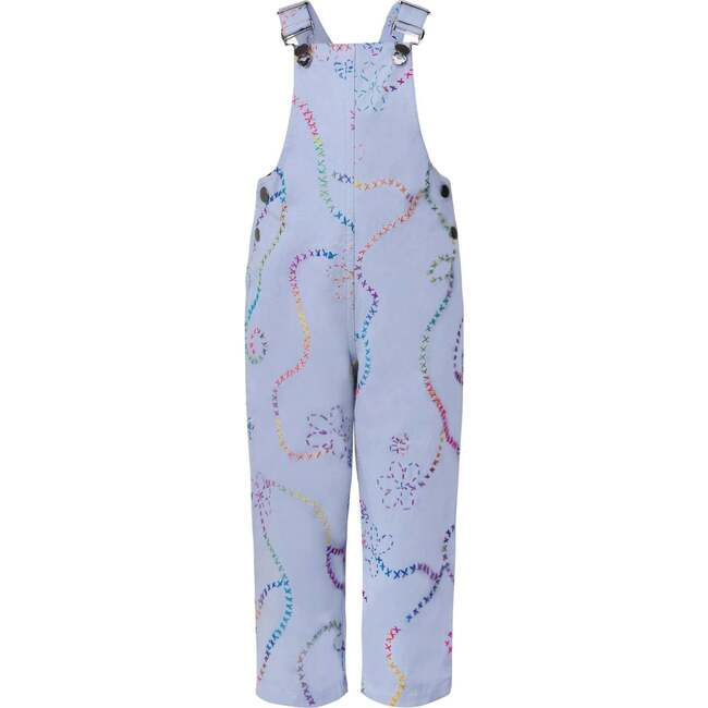 Denim Blue Color Jardin Overall