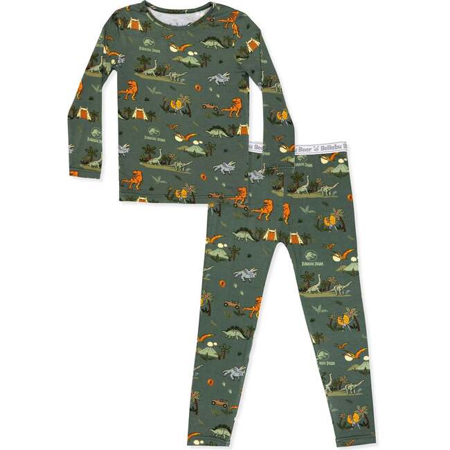 Jurassic Park: Safari Kids Pajamas, Green