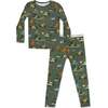 Jurassic Park: Safari Kids Pajamas, Green - Pajamas - 1 - thumbnail