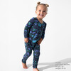Jurassic Park: Tracker Bamboo Convertible Footie, Blue - Footie Pajamas - 2