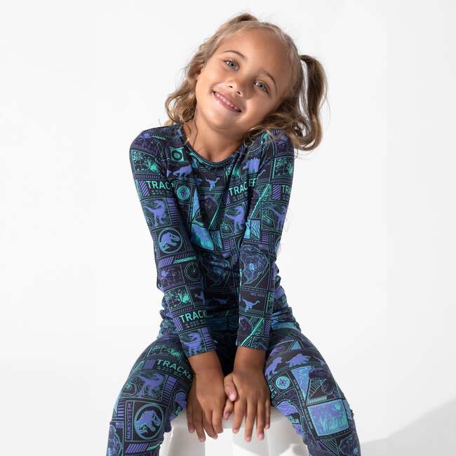 Jurassic Park: Tracker Kids Pajamas, Blue - Pajamas - 2