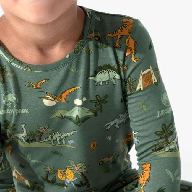 Jurassic Park: Safari Kids Pajamas, Green - Pajamas - 3