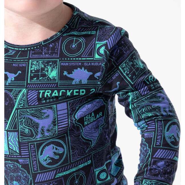 Jurassic Park: Tracker Kids Pajamas, Blue - Pajamas - 3