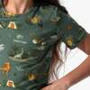 Jurassic Park: Safari Kids Pajama Short Set, Green - Pajamas - 3