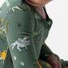 Jurassic Park: Safari Bamboo Convertible Footie, Green - Footie Pajamas - 3