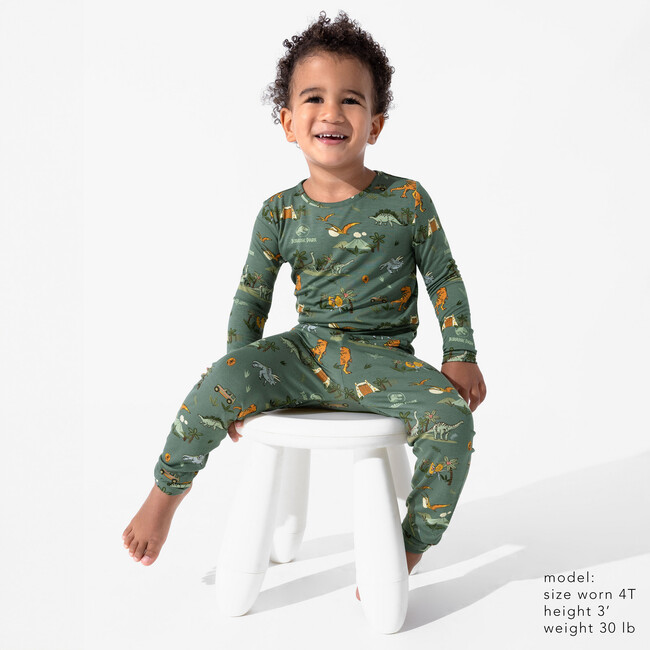 Jurassic Park: Safari Kids Pajamas, Green - Pajamas - 5