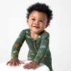 Jurassic Park: Safari Bamboo Convertible Footie, Green - Footie Pajamas - 4