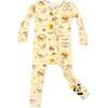 Jurassic Park: Origins Bamboo Convertible Footie, Beige - Footie Pajamas - 1 - thumbnail