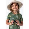 Jurassic Park: Safari Girls' Short Sleeve Dress, Green - Dresses - 5