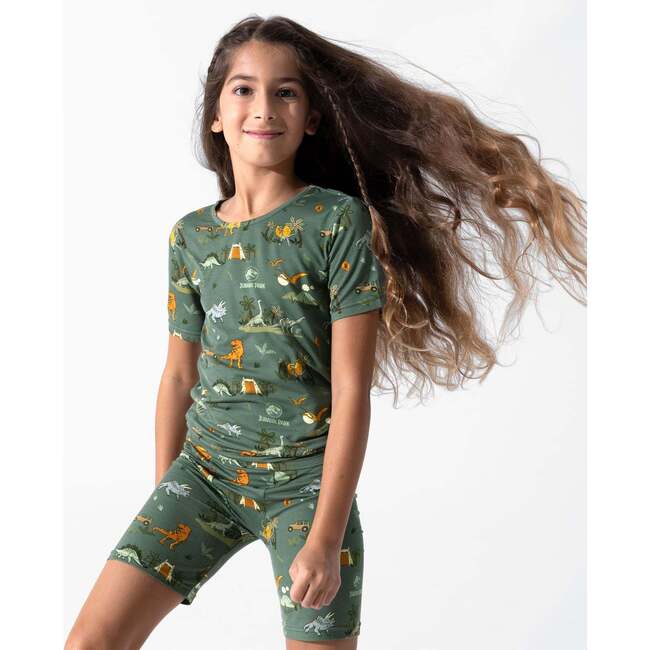Jurassic Park: Safari Kids Pajama Short Set, Green - Pajamas - 6