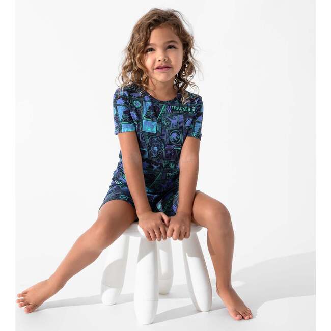 Jurassic Park: Tracker Kids Pajama Short Set, Blue - Pajamas - 6