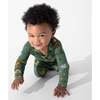 Jurassic Park: Safari Bamboo Convertible Footie, Green - Footie Pajamas - 6