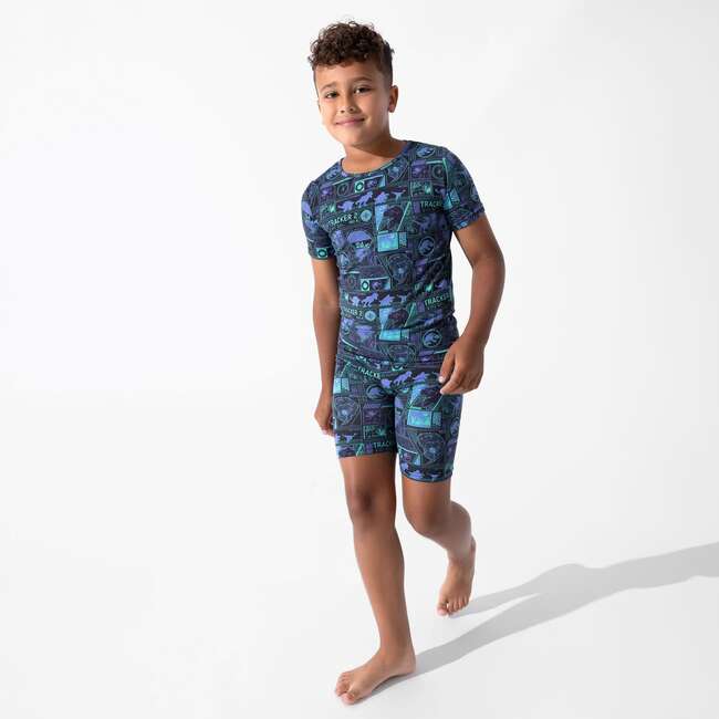 Jurassic Park: Tracker Kids Pajama Short Set, Blue - Pajamas - 7