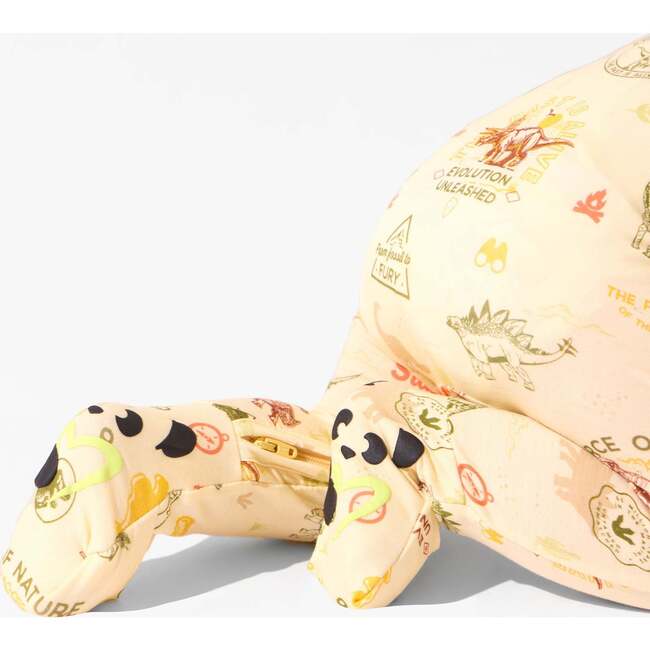 Jurassic Park: Origins Bamboo Convertible Footie, Beige - Footie Pajamas - 4